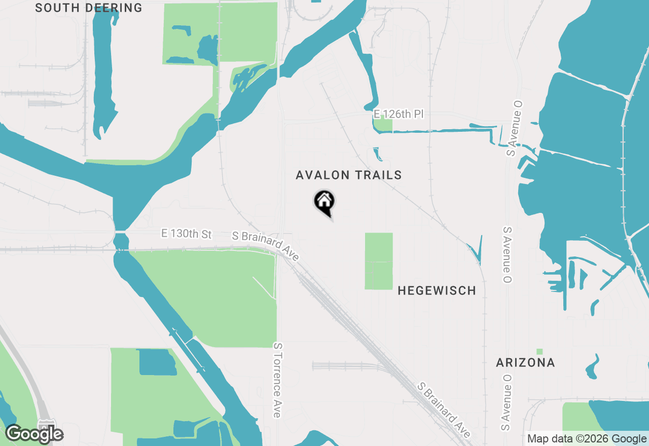 Map of (Address confidential), Chicago, Illinois 60633