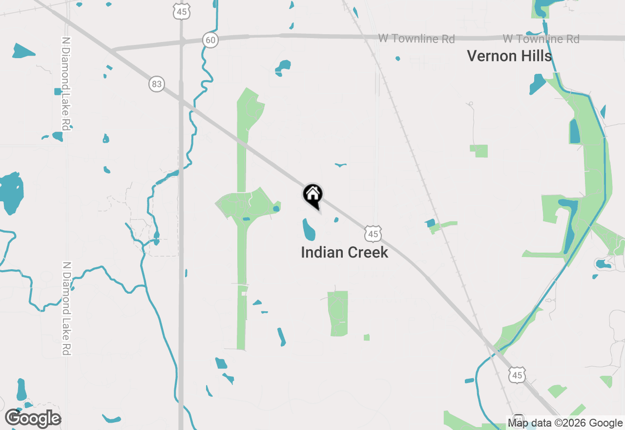 Map of 1124 Amelia Court, Indian Creek, IL 60061