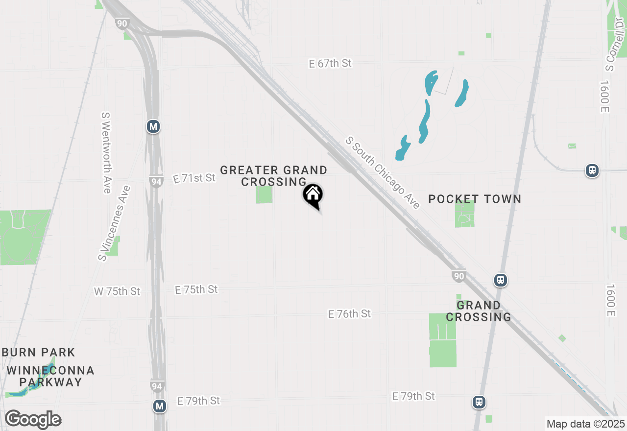 Map of 7226 S Rhodes Avenue, Chicago, IL 60619