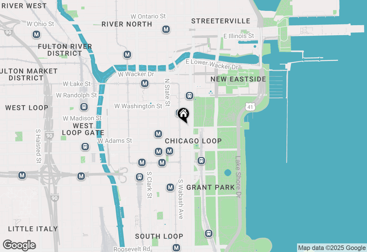 Map of 60 E Monroe Street #10-32, Chicago, IL 60603