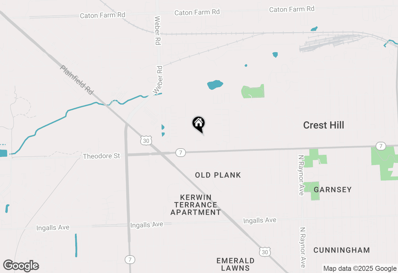 Map of 1616 Heiden Avenue, Crest Hill, IL 60403