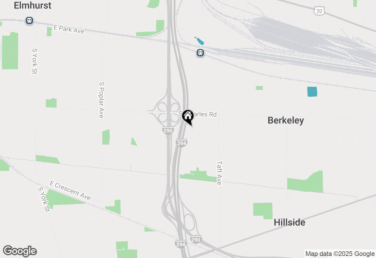 Map of 1436 Victoria Avenue, Berkeley, IL 60163