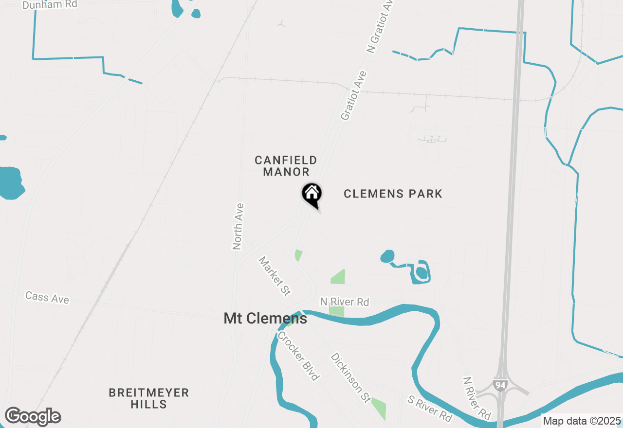 Map of 228 Northbound Gratiot Avenue, Mt Clemens, MI 48043