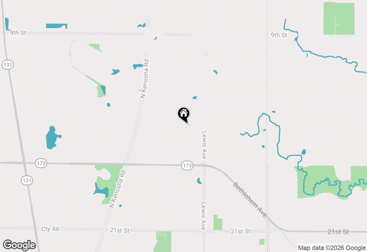 Map of 1501 Schooner Court, Zion, IL 60099