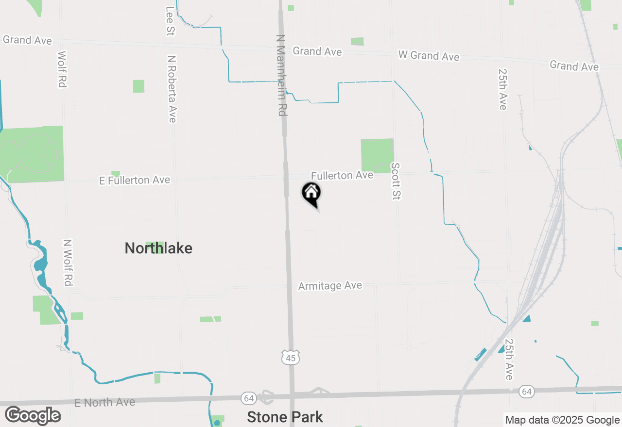 Map of 2300 Fairfield Avenue, Melrose Park, IL 60164