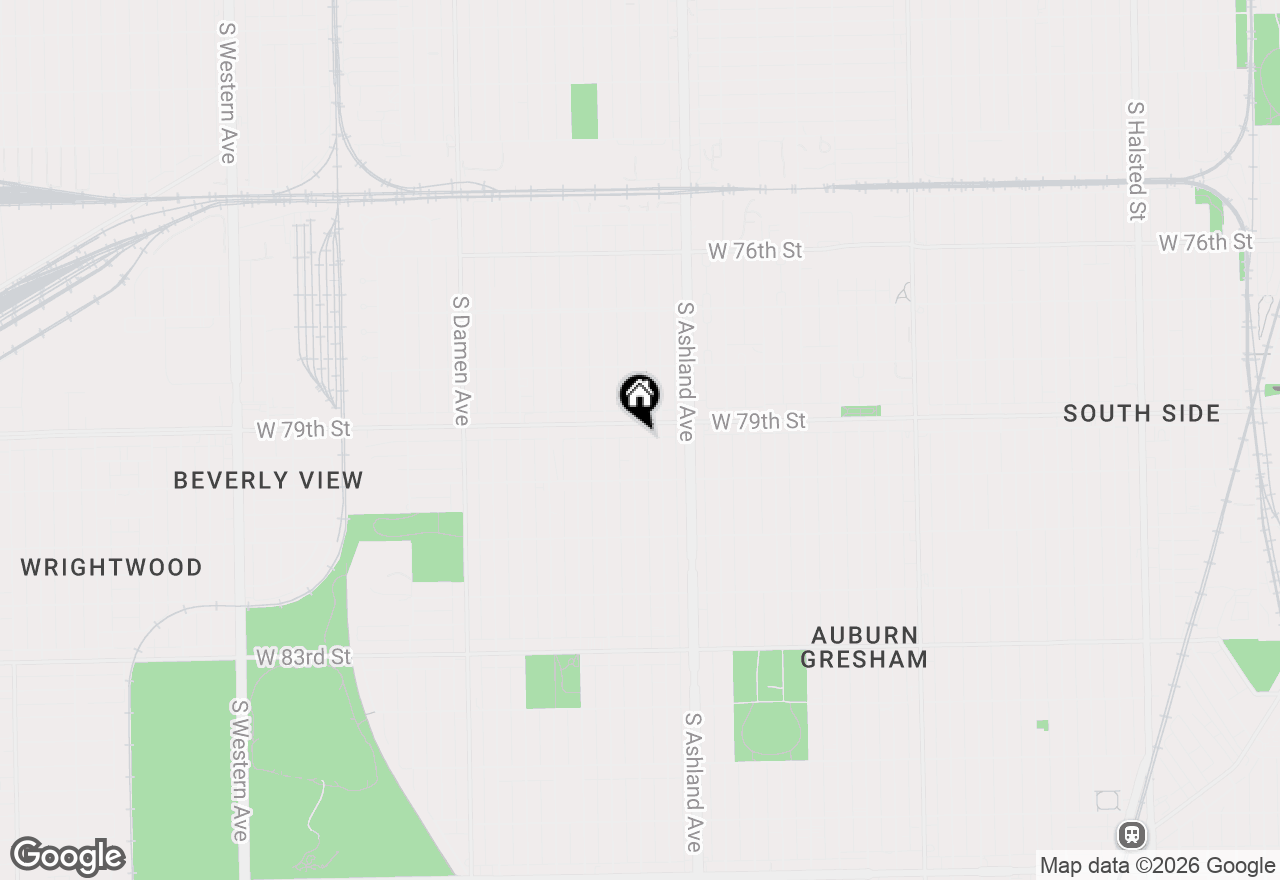 Map of 7915 S Paulina Street, Chicago, IL 60620