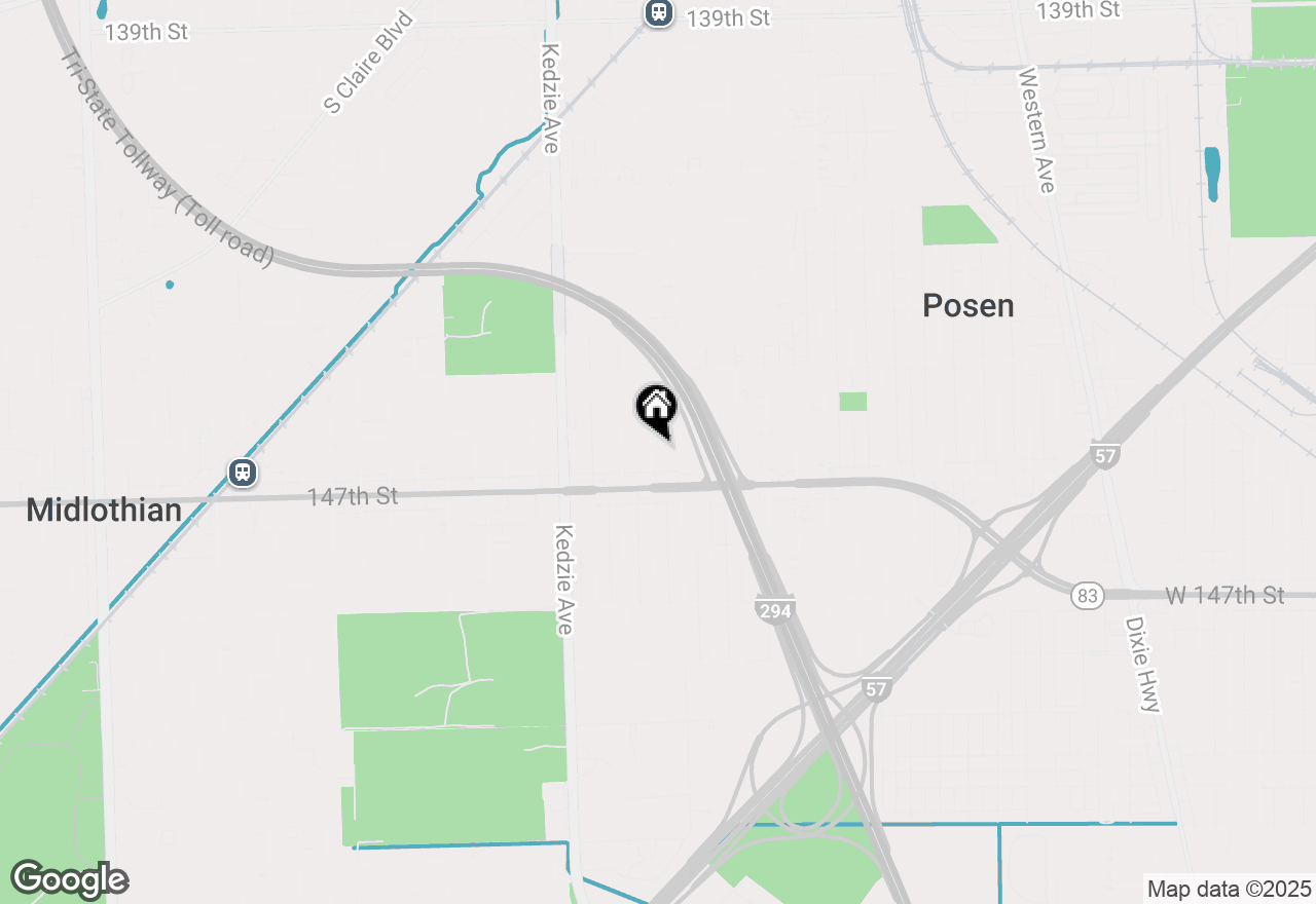 Map of 14619 S Whipple Street, Posen, IL 60469