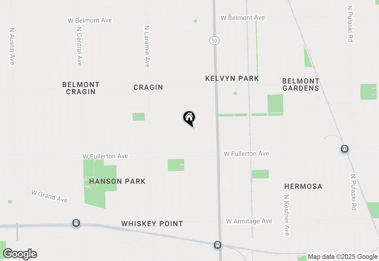 Map of 4941 W Deming Place, Chicago, IL 60639