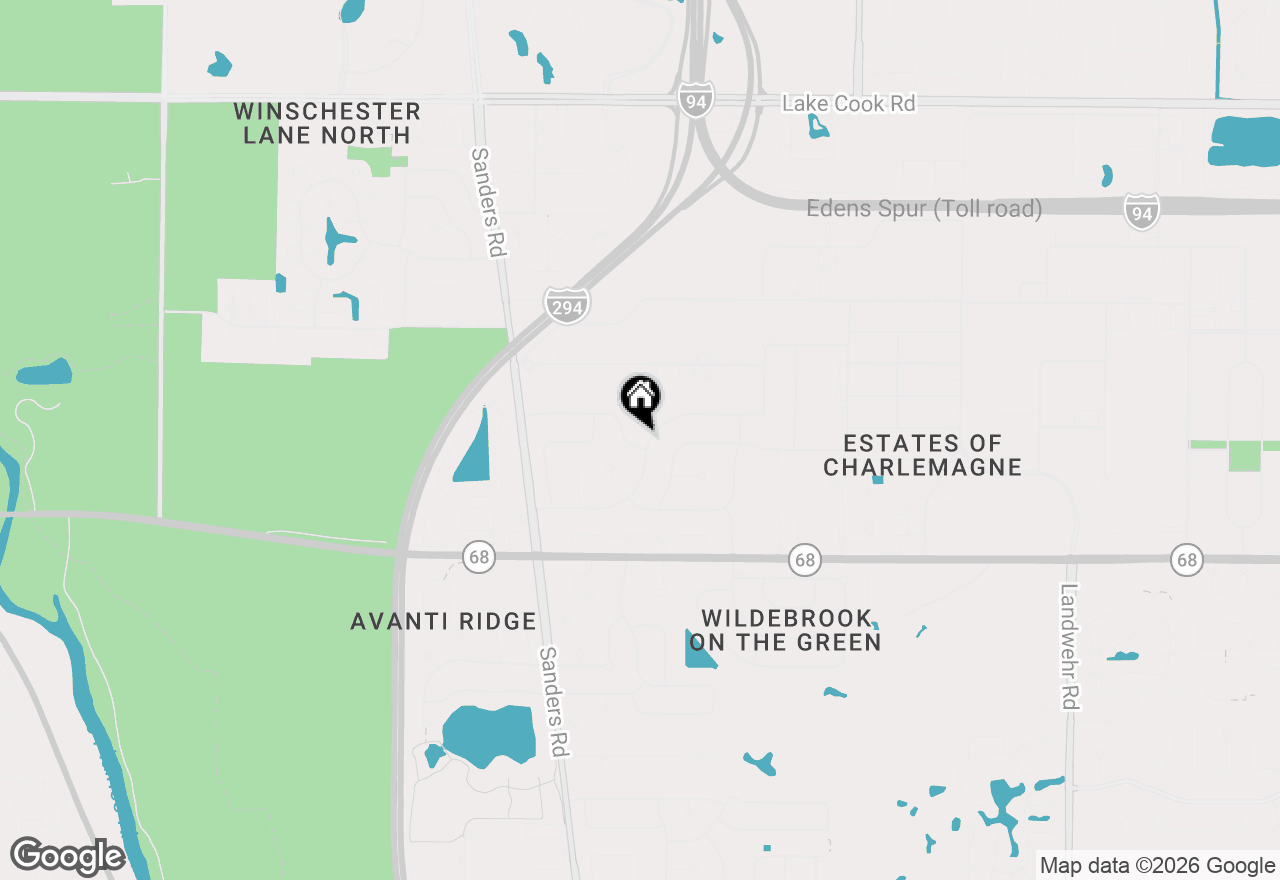 Map of 4000 Picardy Drive, Northbrook, IL 60062