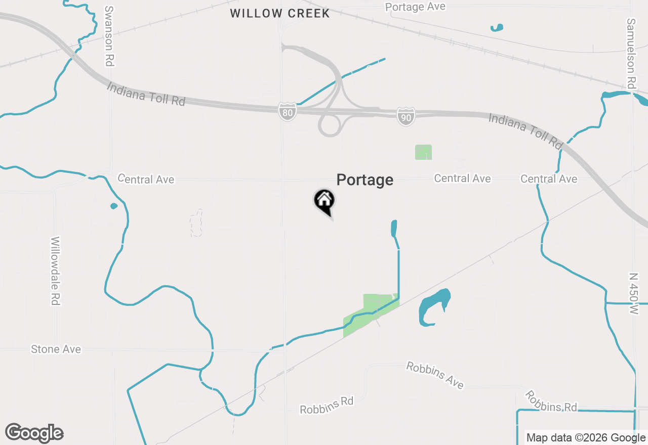 Map of 2717 Lois Street, Portage, IN 46368