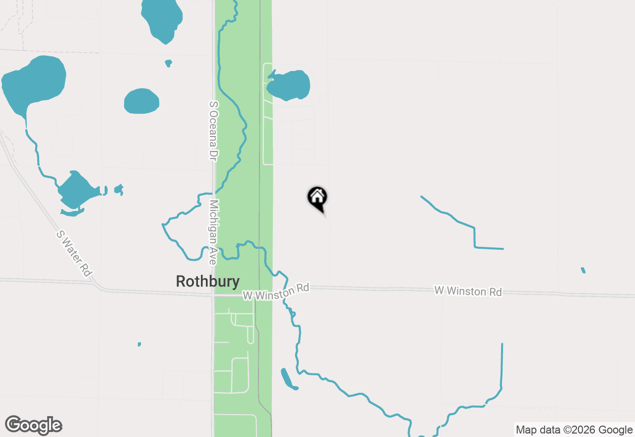 Map of 7353 S 88th Avenue, Rothbury, MI 49452