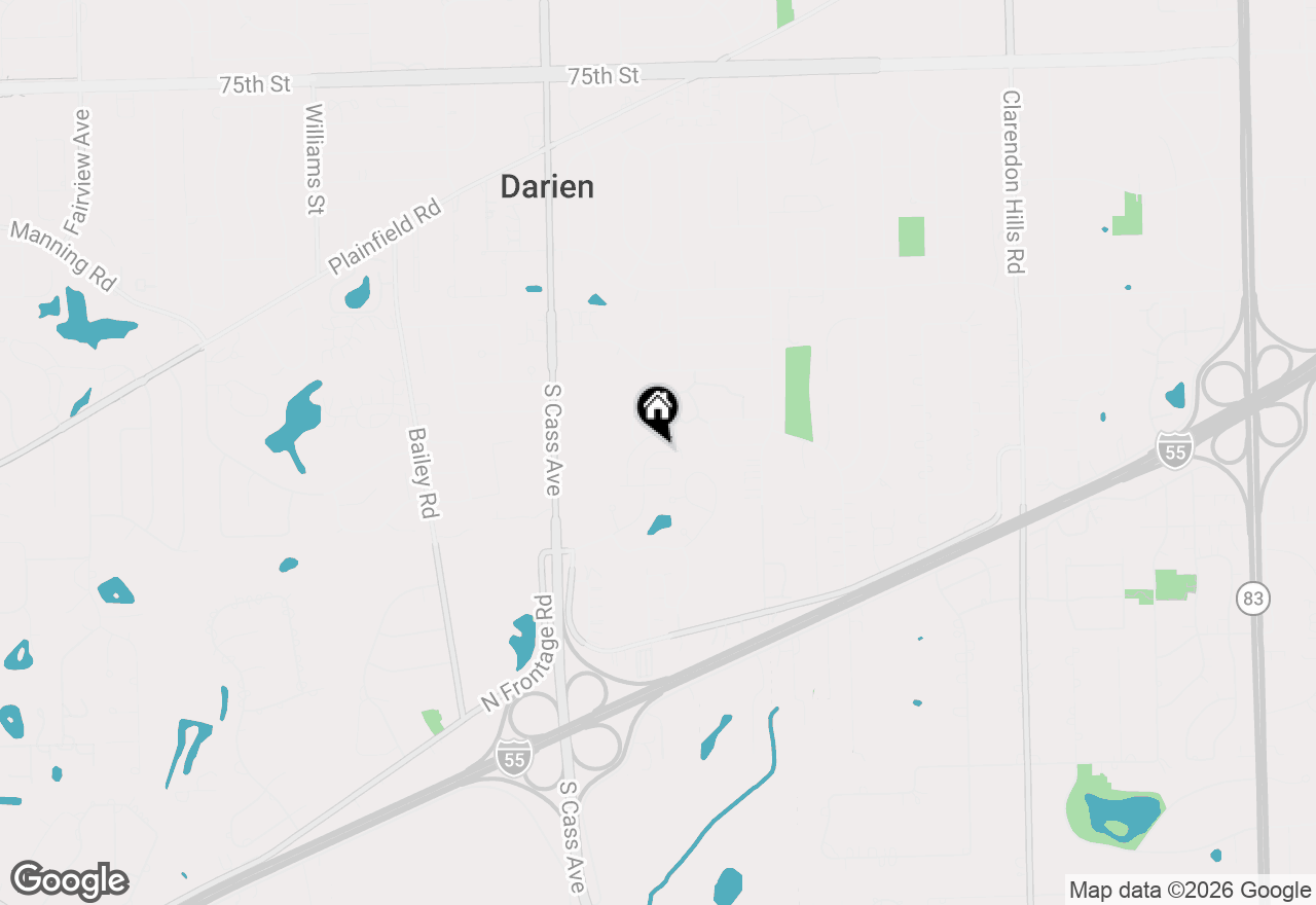 Map of 1102 Hinswood Drive #206, Darien, IL 60561