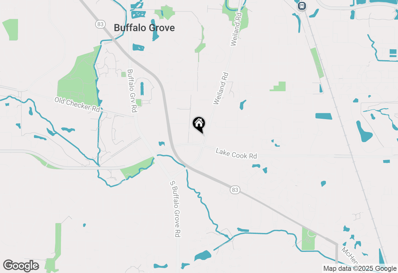 Map of 116 Steeple Drive #E, Buffalo Grove, IL 60089