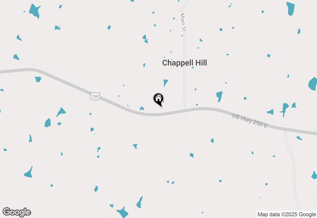 Map of 8775 Hwy 290 E Highway, Chappell Hill, TX 77426