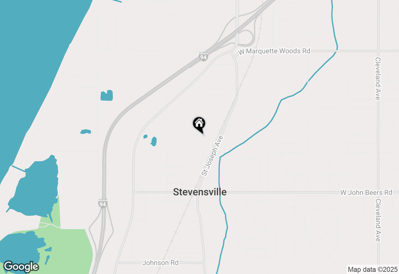 Map of 2720 Wildwood Lane, Stevensville, MI 49127