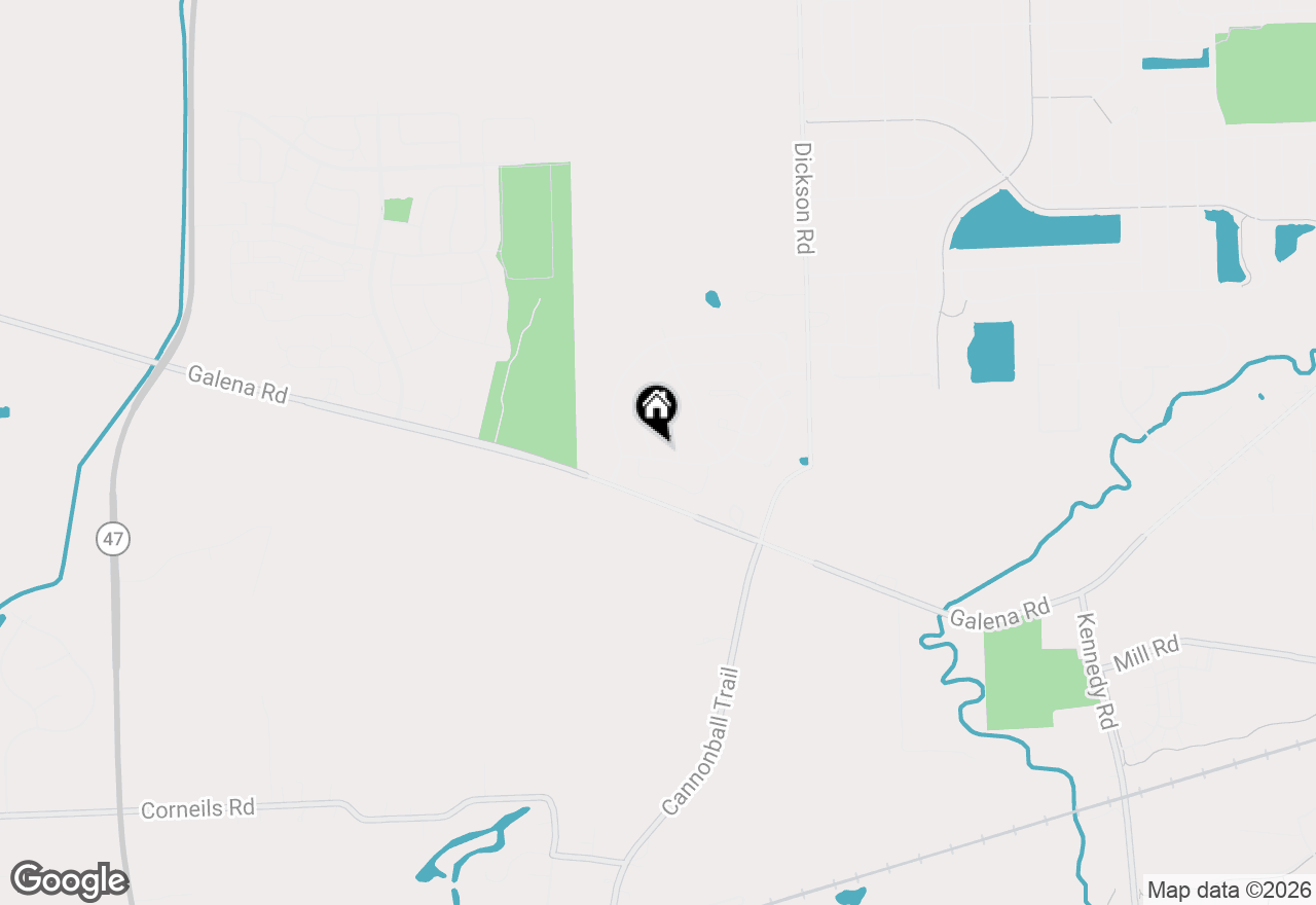 Map of 3467 Pecos Circle, Montgomery, IL 60538