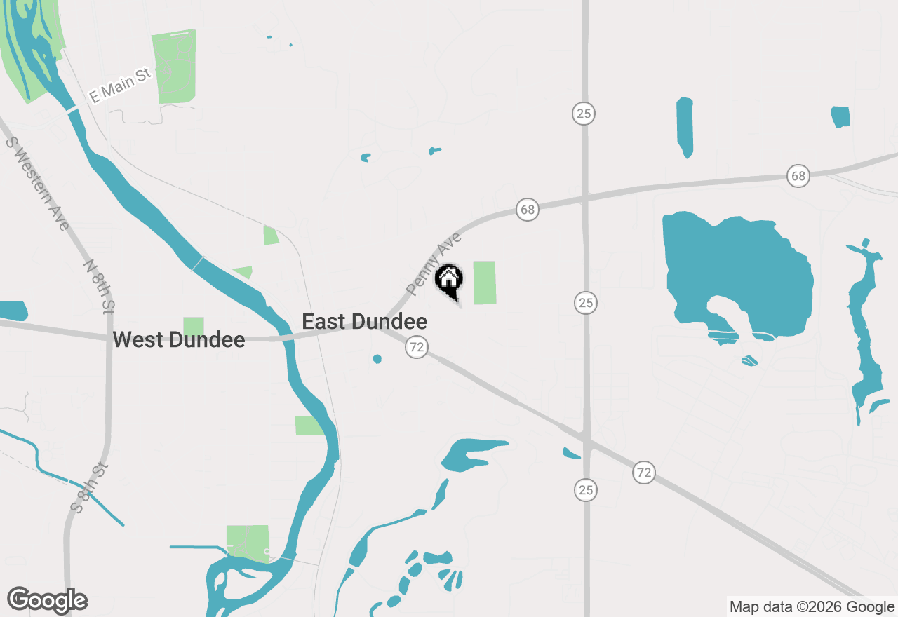 Map of 513 Wendt Avenue, East Dundee, IL 60118