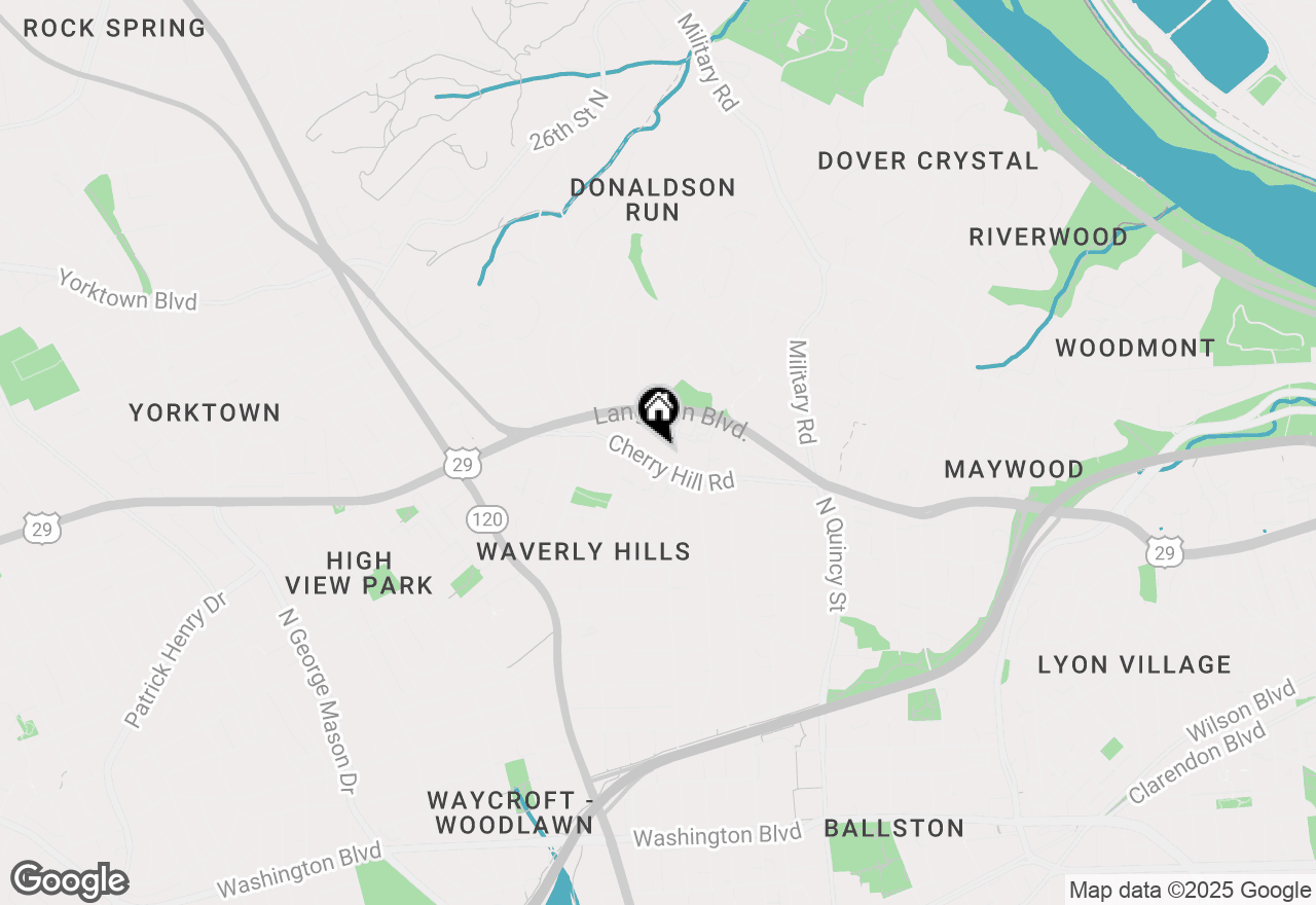 Map of 4343 Cherry Hill Road #305, Arlington, VA 22207