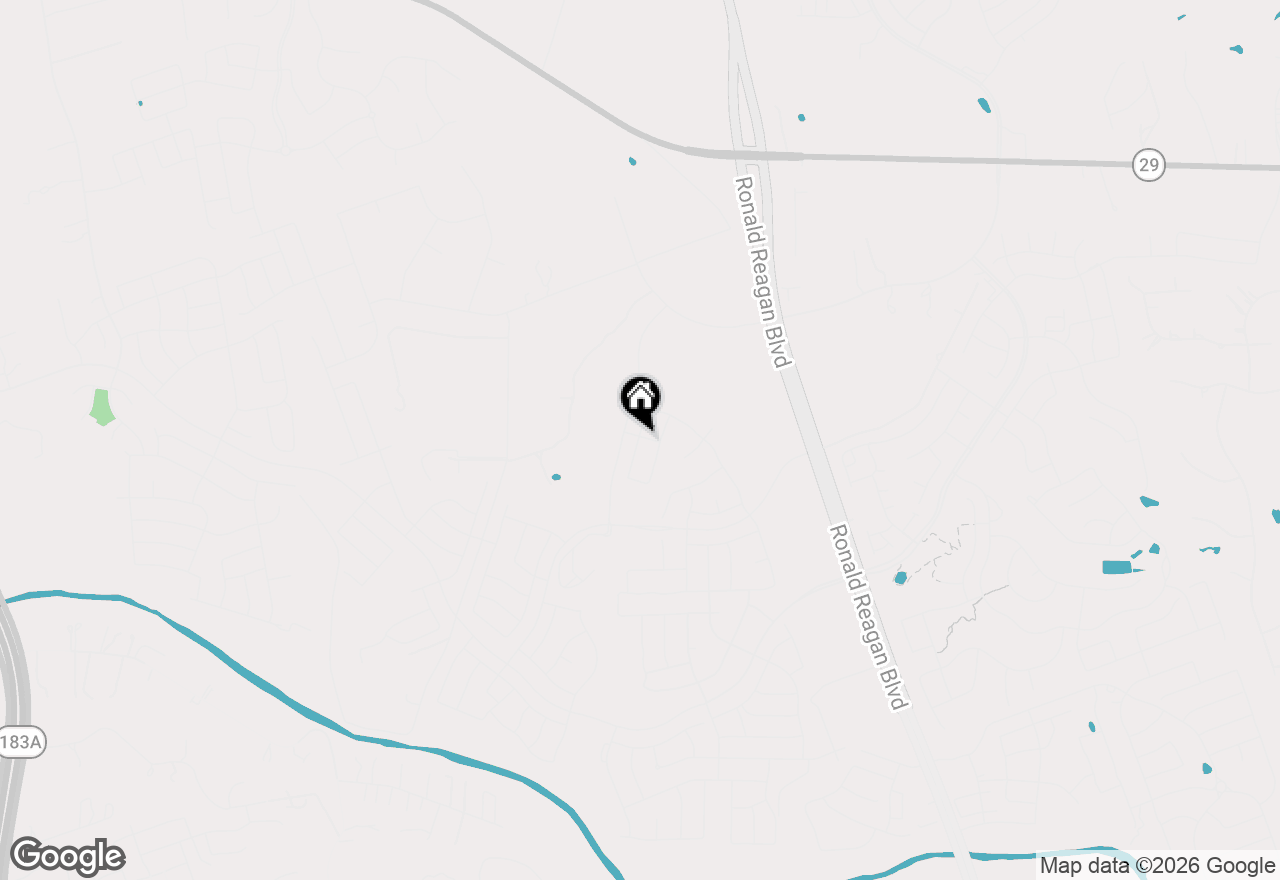 Map of 2848 Owl Head Dr, Leander, TX 78641