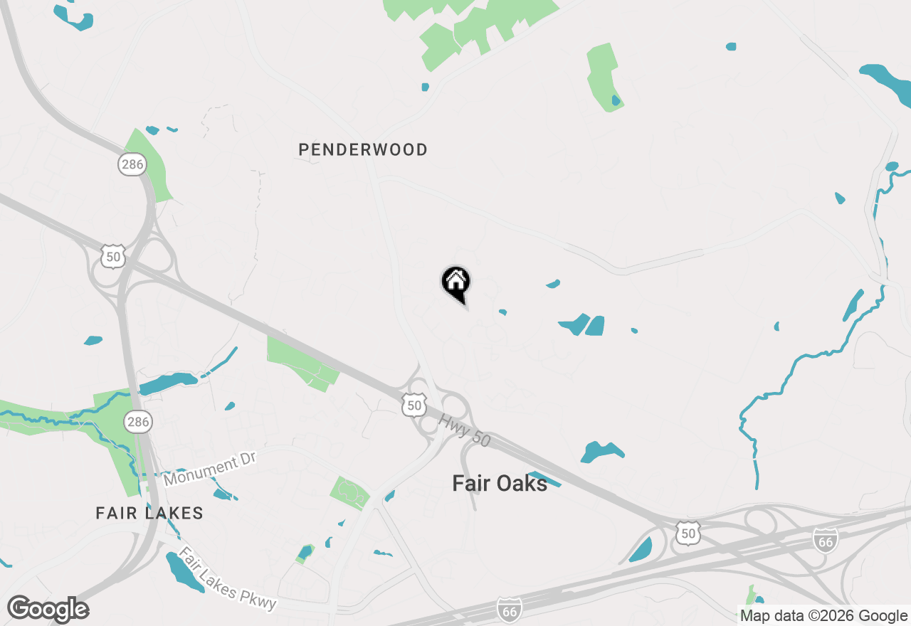 Map of 3804 Green Ridge Court #102, Fairfax, VA 22033
