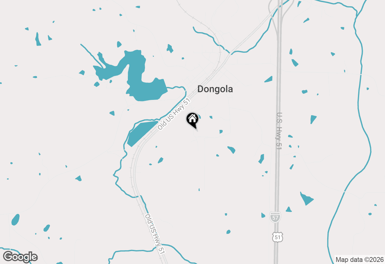 Map of 211 Spring Street, Dongola, IL 62926