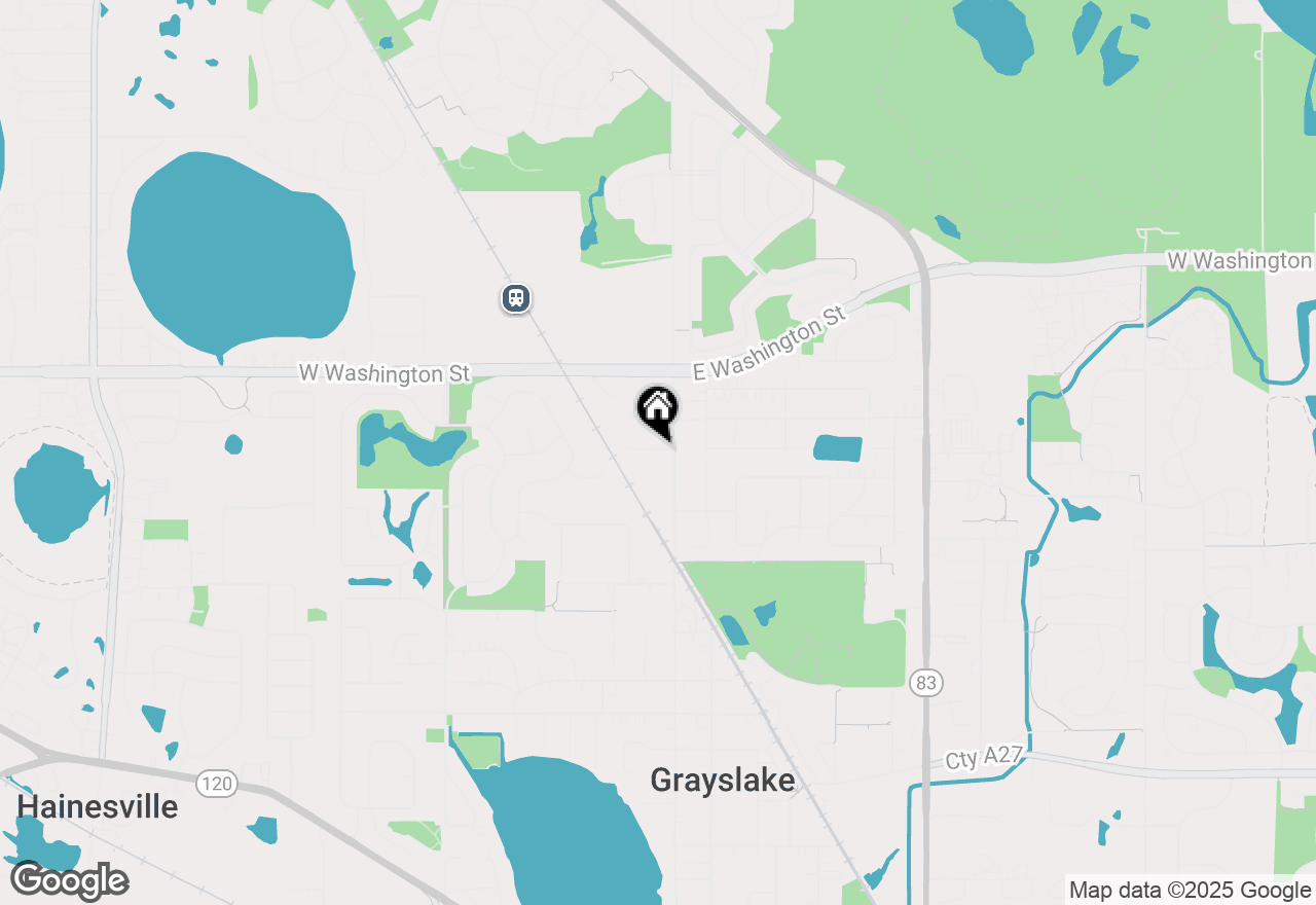 Map of 75 Whispering Oaks Lane, Grayslake, IL 60030