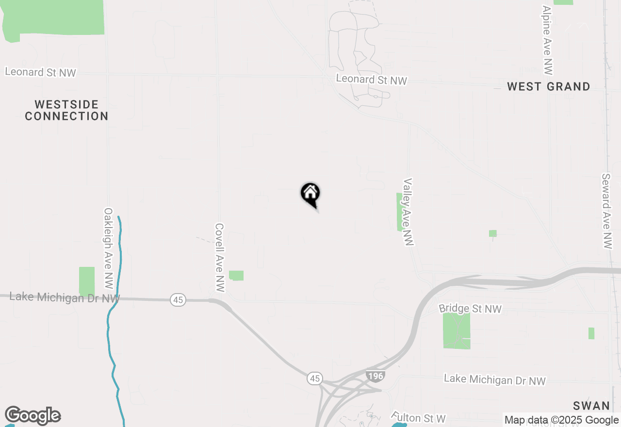 Map of 1641 4th Street Nw, Grand Rapids, MI 49504