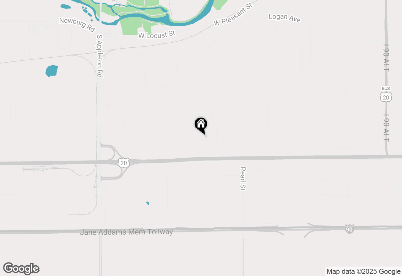 Map of 601 Ruth Circle, Belvidere, IL 61008