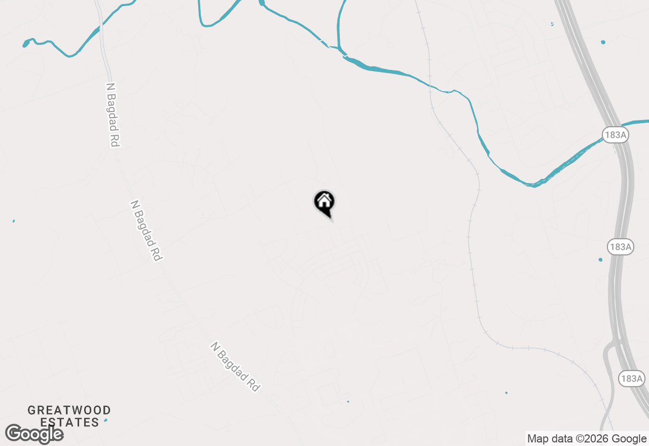 Map of 1105 Nobel Prairie Run, Leander, TX 78641