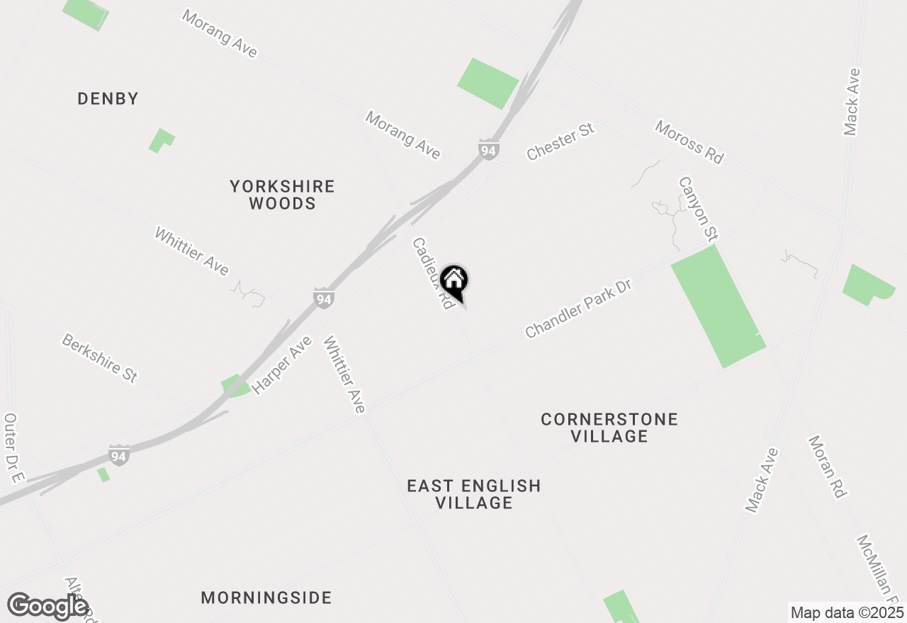 Map of 5940 Cadieux Road, Detroit, MI 48224