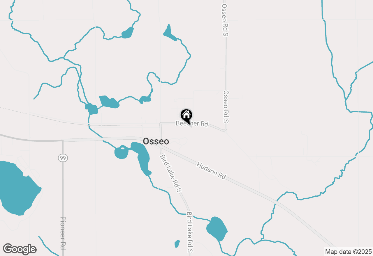 Map of 5721 Beecher Road, Osseo, MI 49266