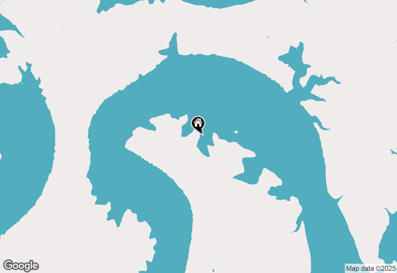 Map of 1014 Chaparrel Lane, Possum Kingdom Lake, TX 76449