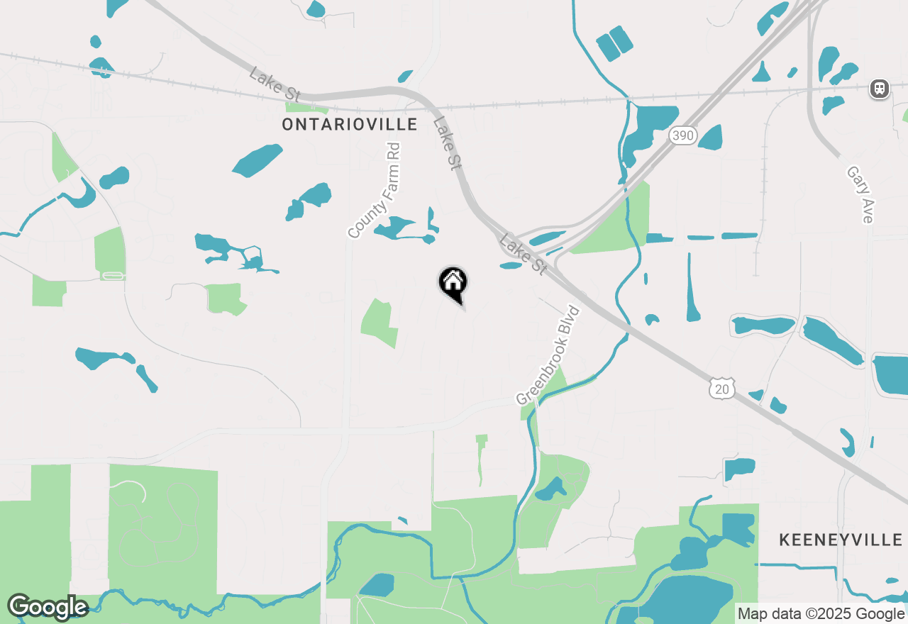 Map of 705 Verandah Drive, Hanover Park, IL 60133