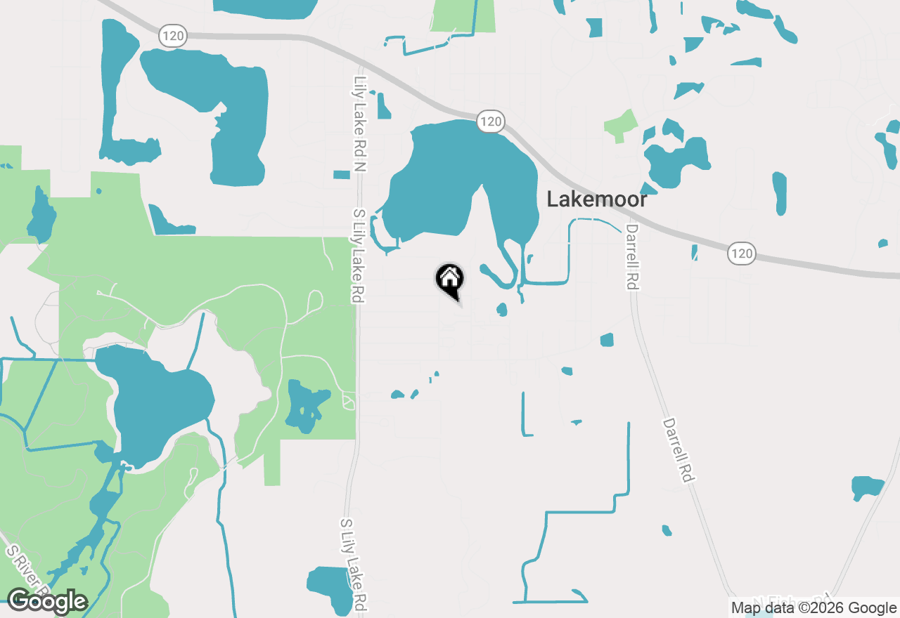 Map of 547 Fritzsche Road, Lakemoor, IL 60051
