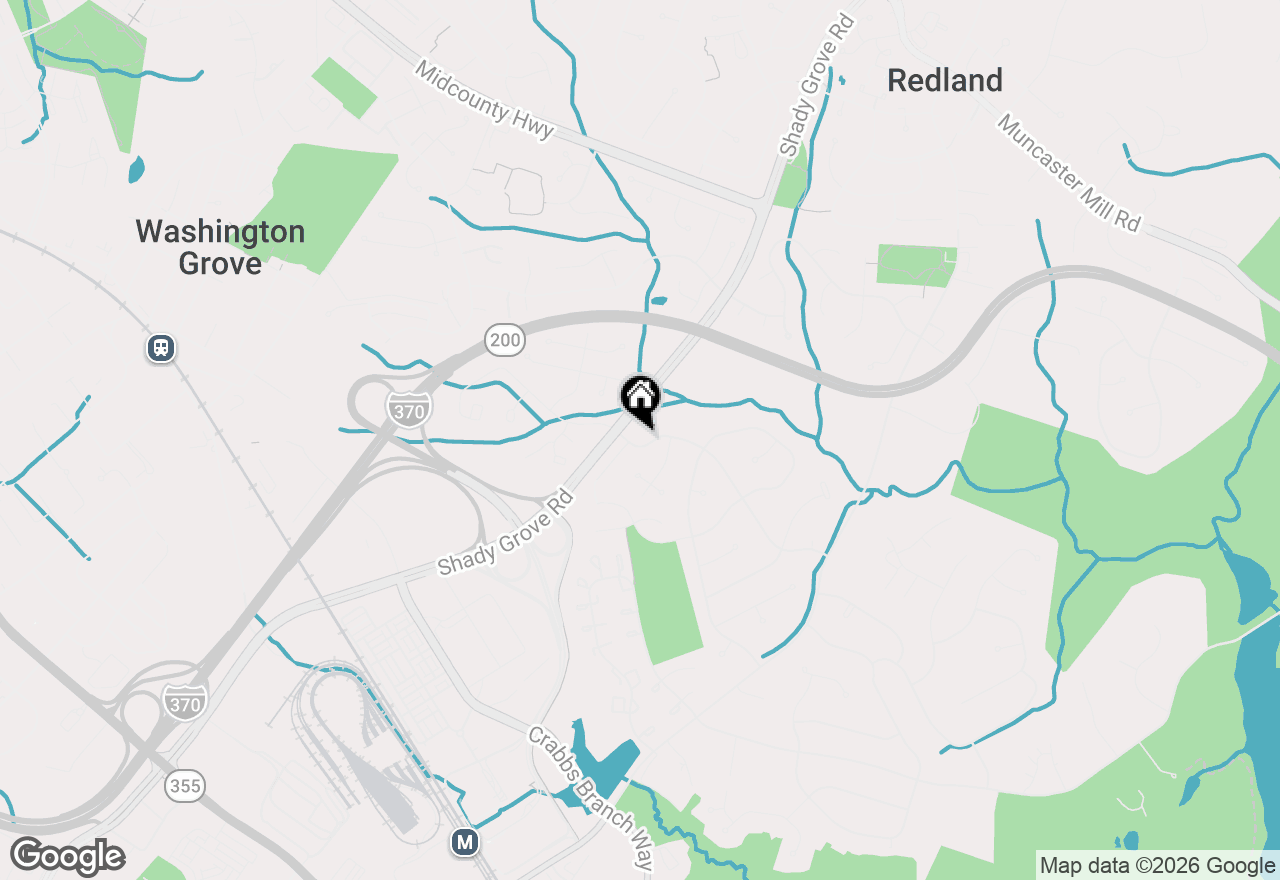 Map of 16929 Briardale Rd, Rockville, MD 20855