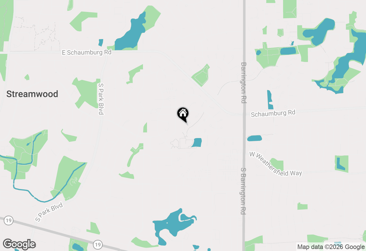 Map of 168 Holmes Way, Schaumburg, IL 60193