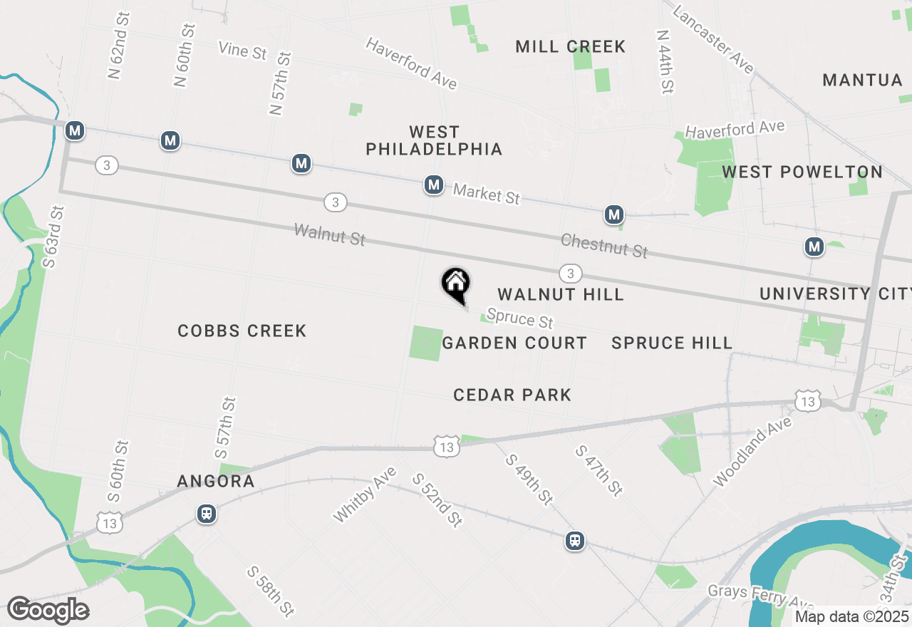 Map of 5036 Spruce Street, Philadelphia, PA 19139