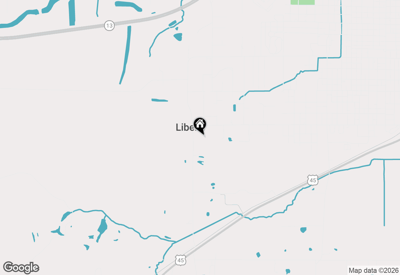 Map of 615 Liberty Road, Harrisburg, IL 62946