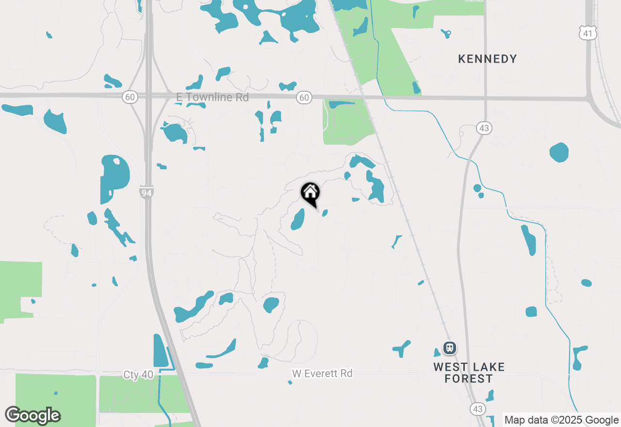 Map of 430 Stablewood Lane, Lake Forest, IL 60045