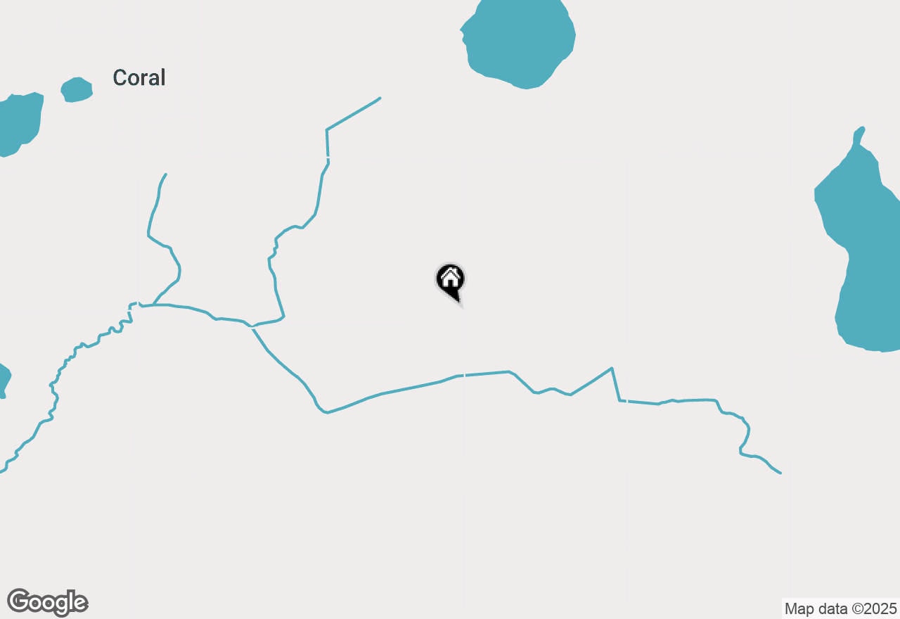 Map of 4087 Amble Road, Coral, MI 49322