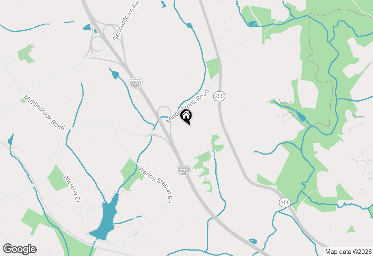 Map of 19457 Zinnia Circle, Germantown, MD 20876