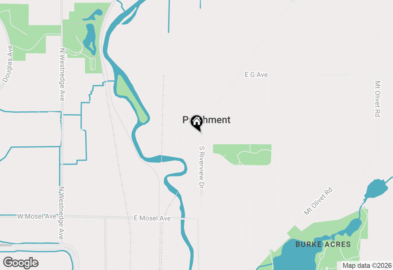 Map of 203 Island Avenue, Kalamazoo, MI 49004