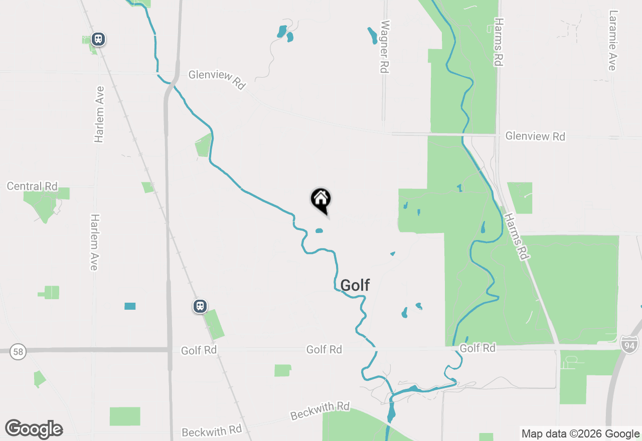 Map of 1119 Longvalley Road, Glenview, IL 60025