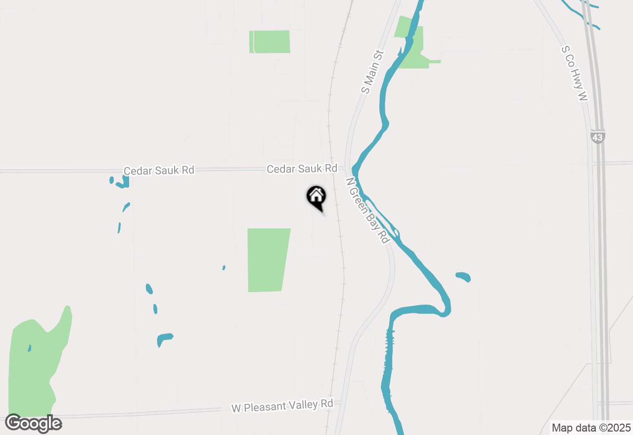 Map of 1192 Iris Ln, Grafton, WI 53024