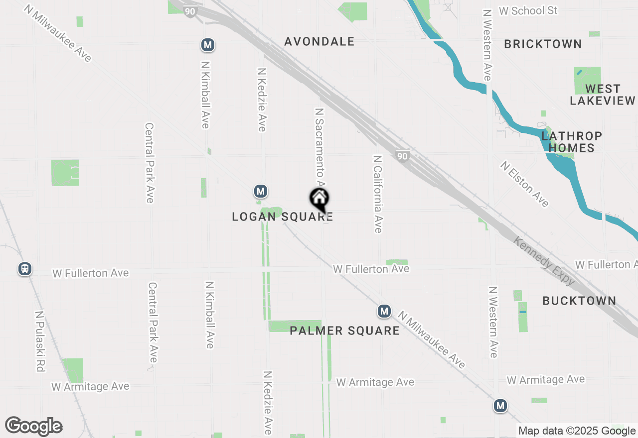 Map of 3001 W Logan Boulevard #1, Chicago, IL 60647