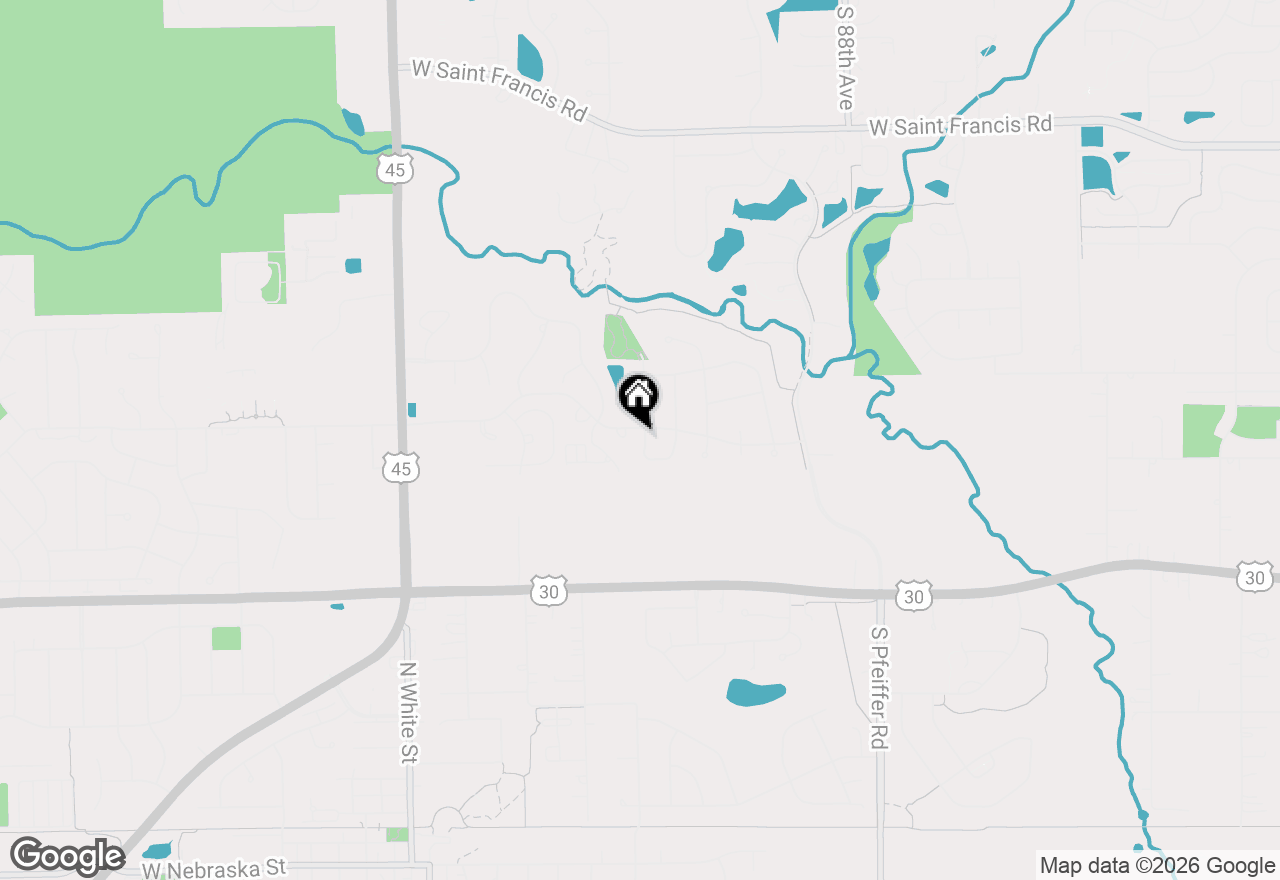 Map of 9175 Holland Harbor Circle, Frankfort, IL 60423