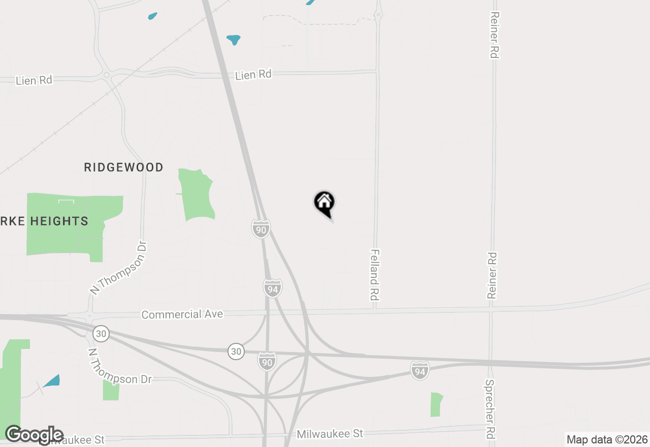 Map of 5617 Glorious Drive, Madison, WI 53718