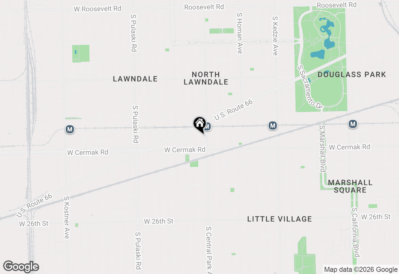 Map of 2135 S Millard Avenue, Chicago, IL 60623