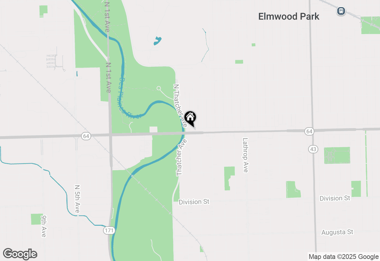 Map of 7904 W North Avenue #601, Elmwood Park, IL 60707