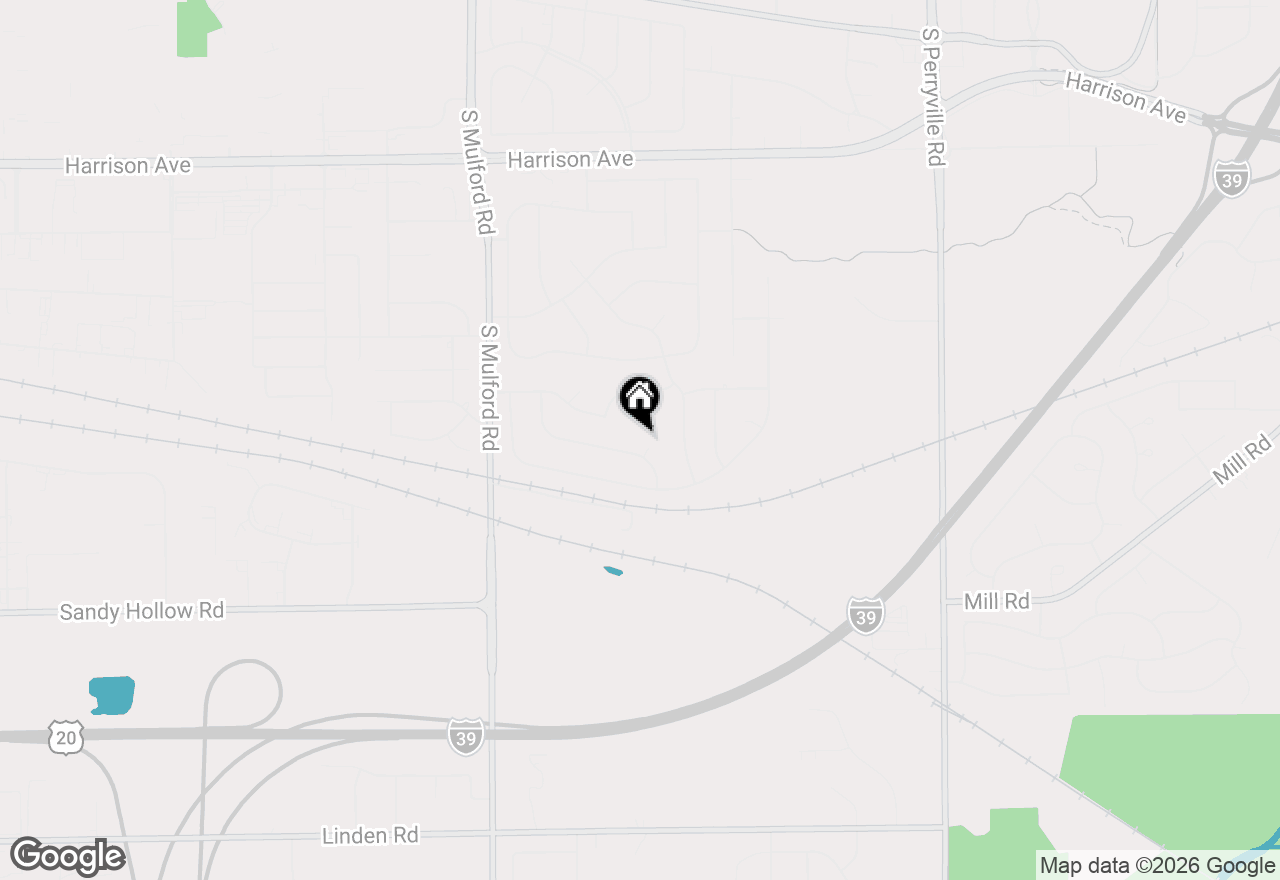 Map of 3364 Cavendish Court, Rockford, IL 61109